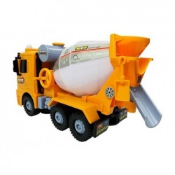 Concrete Mixer Batteries Yellow Lights Sounds Bubble Generator