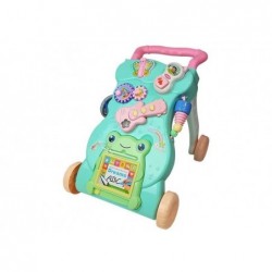 Educational Pusher for Babies Mint-Pink