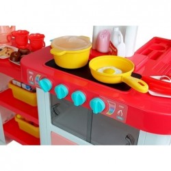 Children's kitchen Dishes, Groceries. Openable Doors. Water