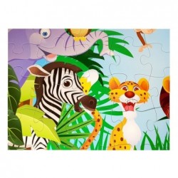 Puzzle Jungle Wild Animals 48 parts