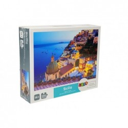 Puzzle set Italy Sicily 1000 pieces