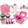 Beauty Set in a Trunk Pink Mirror Glitter