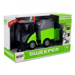 Rubbish Sweeper with Sound and Moving Parts Friction Drive 1:16