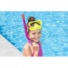 Yellow and Pink Diving Mask with Snorkel Bestway 24036