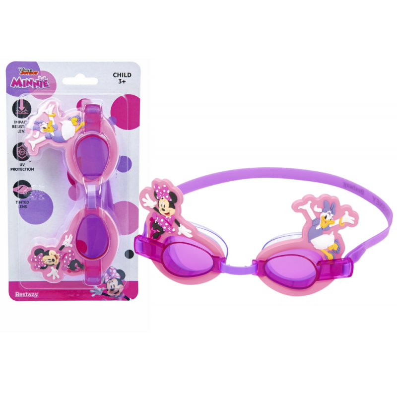 Pink Minnie Mouse Swimming Goggles Bestway 9102T