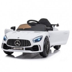 Electric Ride-On Car Mercedes AMG GT R White