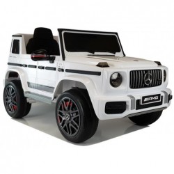 Electric Ride-On Car Mercedes G63 White