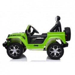 Jeep Wrangler Rubicon Green - Electric Ride On Car