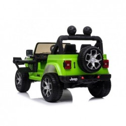 Jeep Wrangler Rubicon Green - Electric Ride On Car