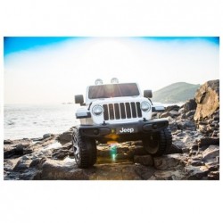 Jeep Wrangler Rubicon White - Electric Ride On Car