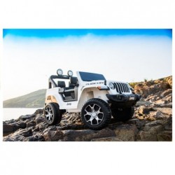 Jeep Wrangler Rubicon White - Electric Ride On Car