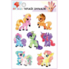 Washable Tattoos For Children Merry Ponies Horses 17 El.