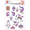 Washable Tattoos For Children Unicorns Magic 12 El.