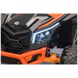 Quad  Buggy UTV-MX Orange-White MP4