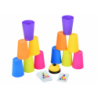 Arcade Game Stacking Cups Cards Bell