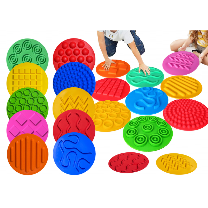 Silicone Discs Sensory Boards Colorful 10cm