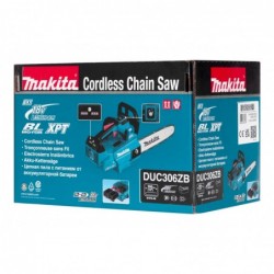 Makita DUC306ZB chainsaw Black, Blue