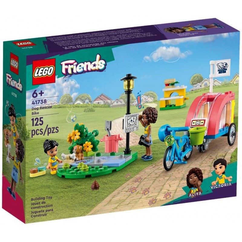 LEGO FRIENDS 41738 DOG RESCUE BIKE