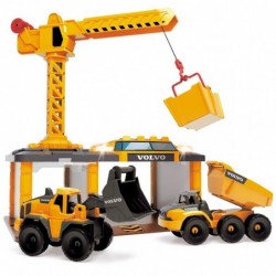 DICKIE Construction Volvo Construction Station Excavator Tipper