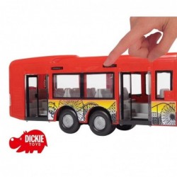 Сочлененный автобус City Express 46см красный Dickie