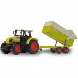 DICKIE CLAAS Ares tractor with 57 cm trailer