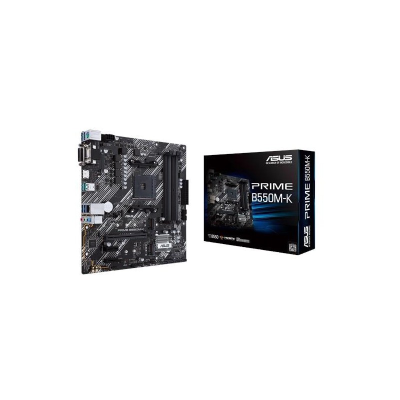 Mainboard ASUS AMD B550 SAM4 MicroATX 2xPCI-Express 3.0 1x 2xM.2 1xPCI-Express 4.0 16x Memory DDR4 Memory slots