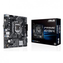 Mainboard ASUS Intel H510 LGA1200 MicroATX 1xPCI-Express 3.0 1x 1xPCI-Express 4.0 16x 1xM.2 Memory DDR4 Memory slots