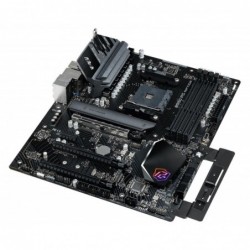 Mainboard ASROCK AMD B550 SAM4 ATX Memory DDR4 Memory slots 4 3xPCI-Express 16x 1xPCI-Express 3.0 1x 2xM.2 1xHDMI 2xUSB