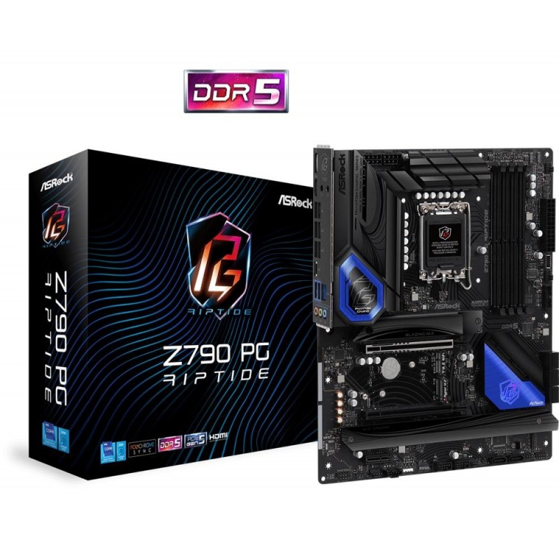 Mainboard ASROCK Intel Z790 LGA1700 ATX Memory DDR5 Memory slots 4 1xPCI-Express 3.0 1x 1xPCI-Express 4.0