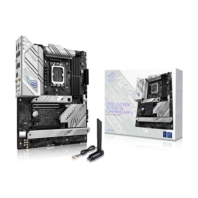 Mainboard ASUS Intel B760 Express LGA1700 ATX Memory DDR5 Memory slots 4 2xPCI-Express 3.0 1x 1xPCI-Express 3.0