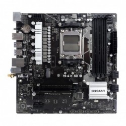 Mainboard BIOSTAR AMD B650 SAM5 Micro-ATX Memory DDR5 Memory slots 4 3xPCI-Express 4.0 1x 1xPCI-Express 4.0