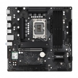 Mainboard ASROCK Intel B760 Express LGA1700 Micro-ATX Memory DDR5 Memory slots 4 1xPCI-Express 3.0 16x 1xPCI-Express 5.0