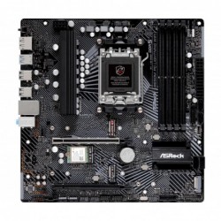 Mainboard ASROCK AMD B650 SAM5 Micro-ATX Memory DDR5 Memory slots 4 1xPCI-Express 3.0 16x 1xPCI-Express 4.0