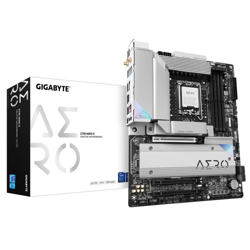 Mainboard GIGABYTE Intel Z790 LGA1700 ATX Memory DDR5 Memory slots 4 2xPCI-Express 4.0 16x 1xPCI-Express 5.0