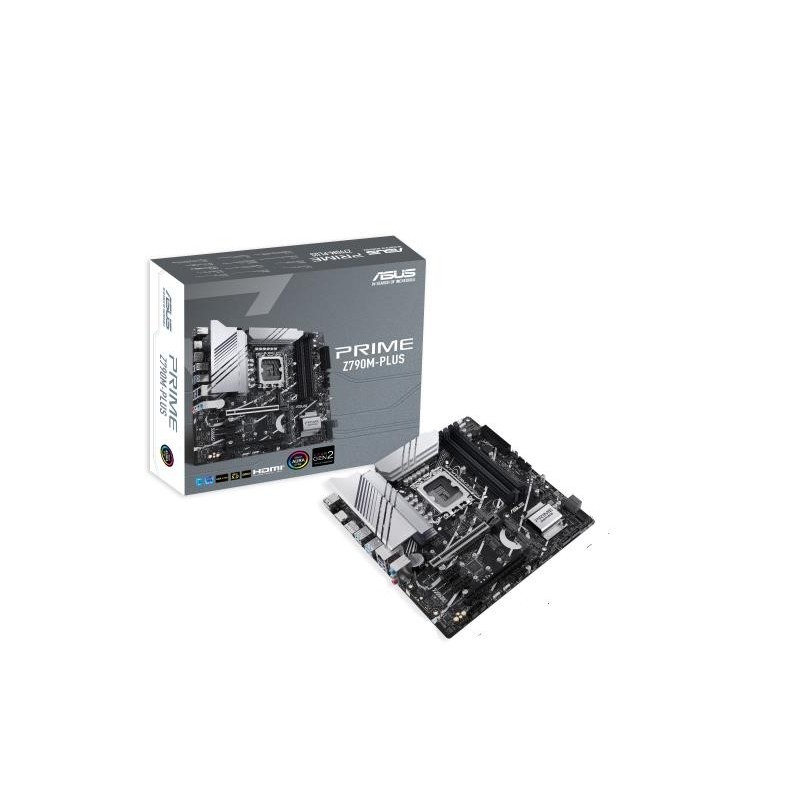 Mainboard ASUS Intel Z790 LGA1700 Micro-ATX Memory DDR5 Memory slots 4 2xPCI-Express 4.0 1x 1xPCI-Express 4.0