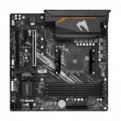 Mainboard GIGABYTE AMD B550 SAM4 Micro-ATX Memory DDR4 Memory slots 4 1xPCI-Express 3.0 1x 1xPCI-Express 3.0