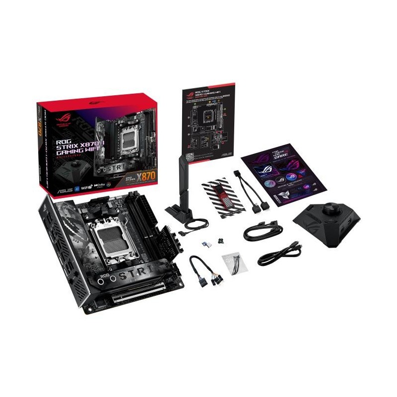 Mainboard ASUS AMD X870 SAM5 Mini-ITX Memory DDR5 Memory slots 2 1xPCI-Express 4.0 16x 1xPCI-Express 5.0