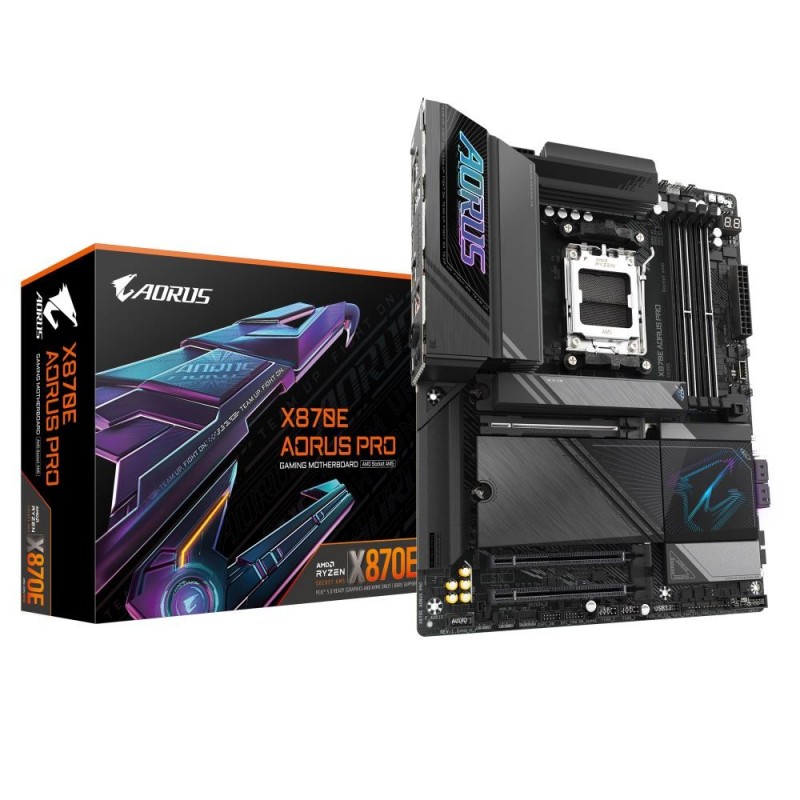 Mainboard GIGABYTE AMD X870E SAM5 ATX Memory DDR5 Memory slots 4 1xPCI-Express 3.0 4x 1xPCI-Express 4.0