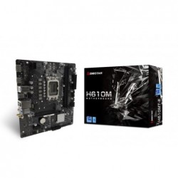 Mainboard BIOSTAR Intel H610 LGA1700 Micro-ATX Memory DDR4 Memory slots 2 1xPCI-Express 3.0 1x 1xPCI-Express 4.0