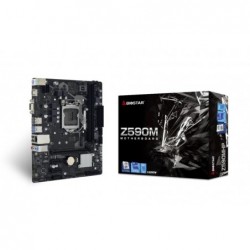 Mainboard BIOSTAR Intel Z590 Express LGA1200 Micro-ATX Memory DDR4 Memory slots 2 2xPCI-Express 3.0 1x 1xPCI-Express 4.0