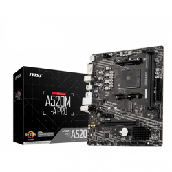 MSI A520M-A PRO Processor...