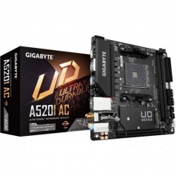 Gigabyte A520I AC Processor family AMD Processor socket AM4 DDR4 DIMM Memory slots 2 Number of SATA