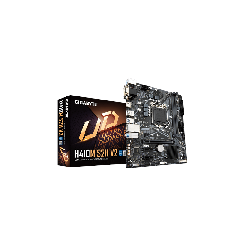 Gigabyte H410M S2H V2 1.0 M/B Processor family Intel Processor socket LGA1200 DDR4 DIMM Memory slots 2 |