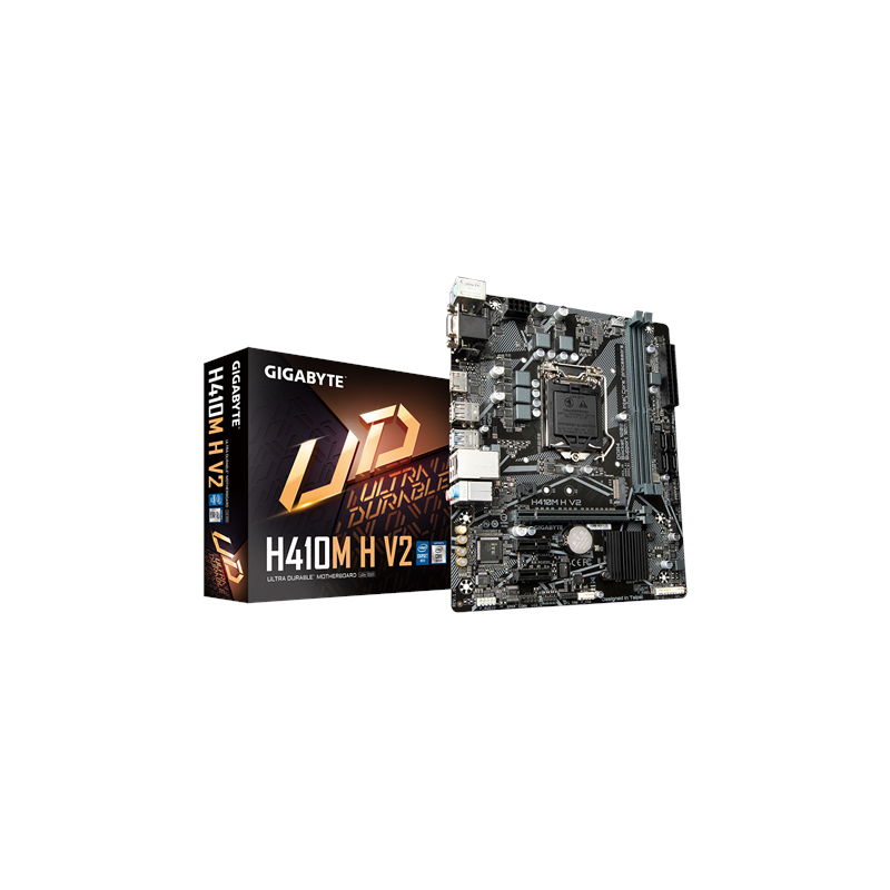 Gigabyte H410M H V2 1.0 M/B Processor family Intel Processor socket LGA1200 DDR4 DIMM Memory slots 2 |