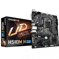 Gigabyte H510M H 1.0 Processor family Intel Processor socket LGA1200 DDR4-SDRAM Memory slots 2 Supported