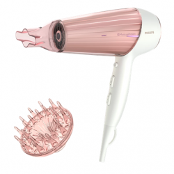 Philips Hair Dryer HP8281/00 2300 W Number of temperature settings 6 Ionic function Diffuser nozzle Pearl