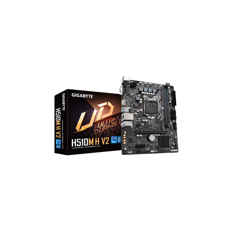 Gigabyte H510M H V2 1.0 M/B Processor family Intel Processor socket  LGA1200 DDR4 DIMM Memory slots 2 |