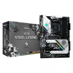 ASRock X570 Steel Legend Processor family AMD Processor socket AM4 DDR4 DIMM Memory slots 4 Supported hard