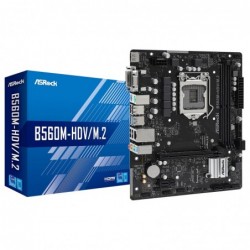 ASRock B560M-HDV R3.0 Processor family Intel Processor socket LGA1200 DDR4 DIMM Memory slots 2 Supported