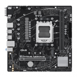 Asus PRIME A620M-E Processor family AMD Processor socket AM5 DDR5 DIMM Memory slots 2 Supported hard disk